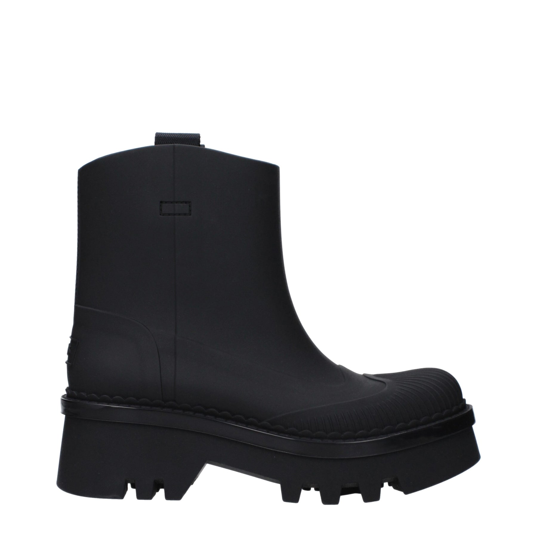 Chloé Black Cotton Ankle Boots | Regal Royce