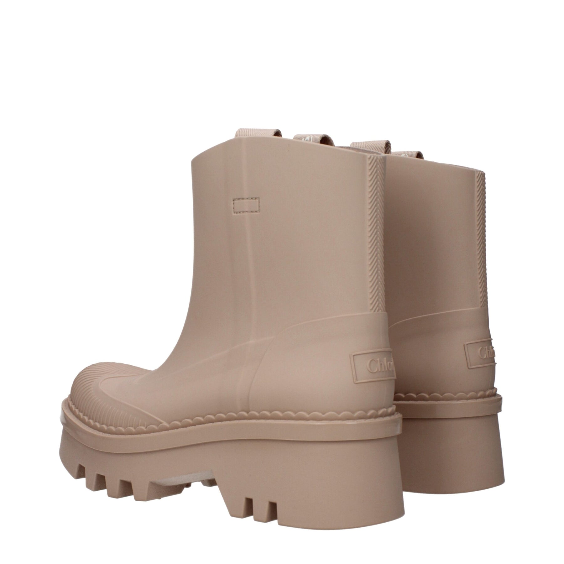 Chloé Pink Cotton Ankle Boots | Regal Royce