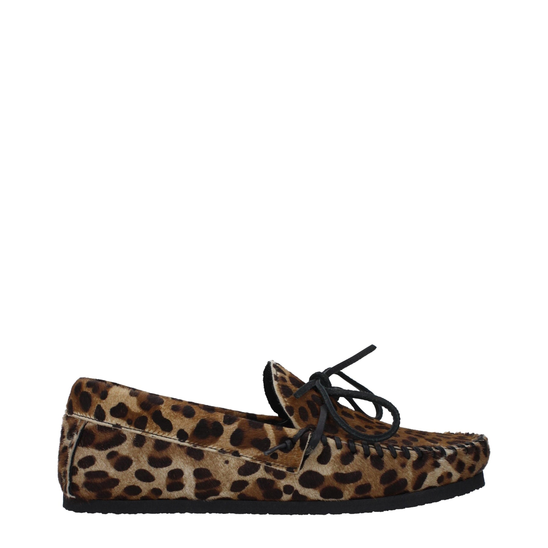Isabel Marant Brown Horsehair Slip-On Loafers | Regal Royce