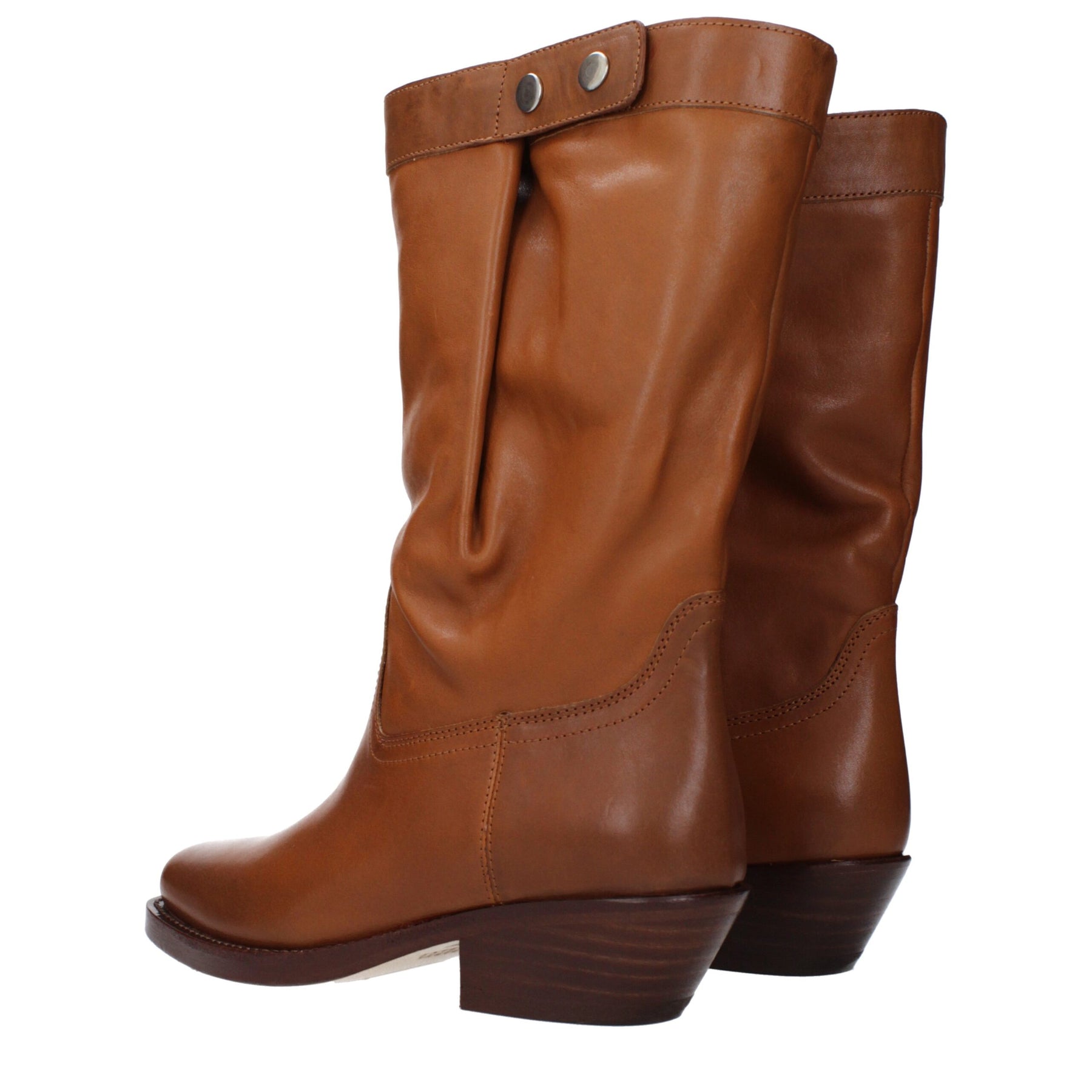 Isabel Marant Brown Leather Ankle Boots | Regal Royce