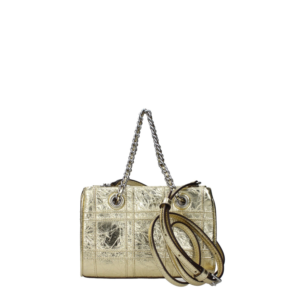 Tory Burch Gold Leather Handbag