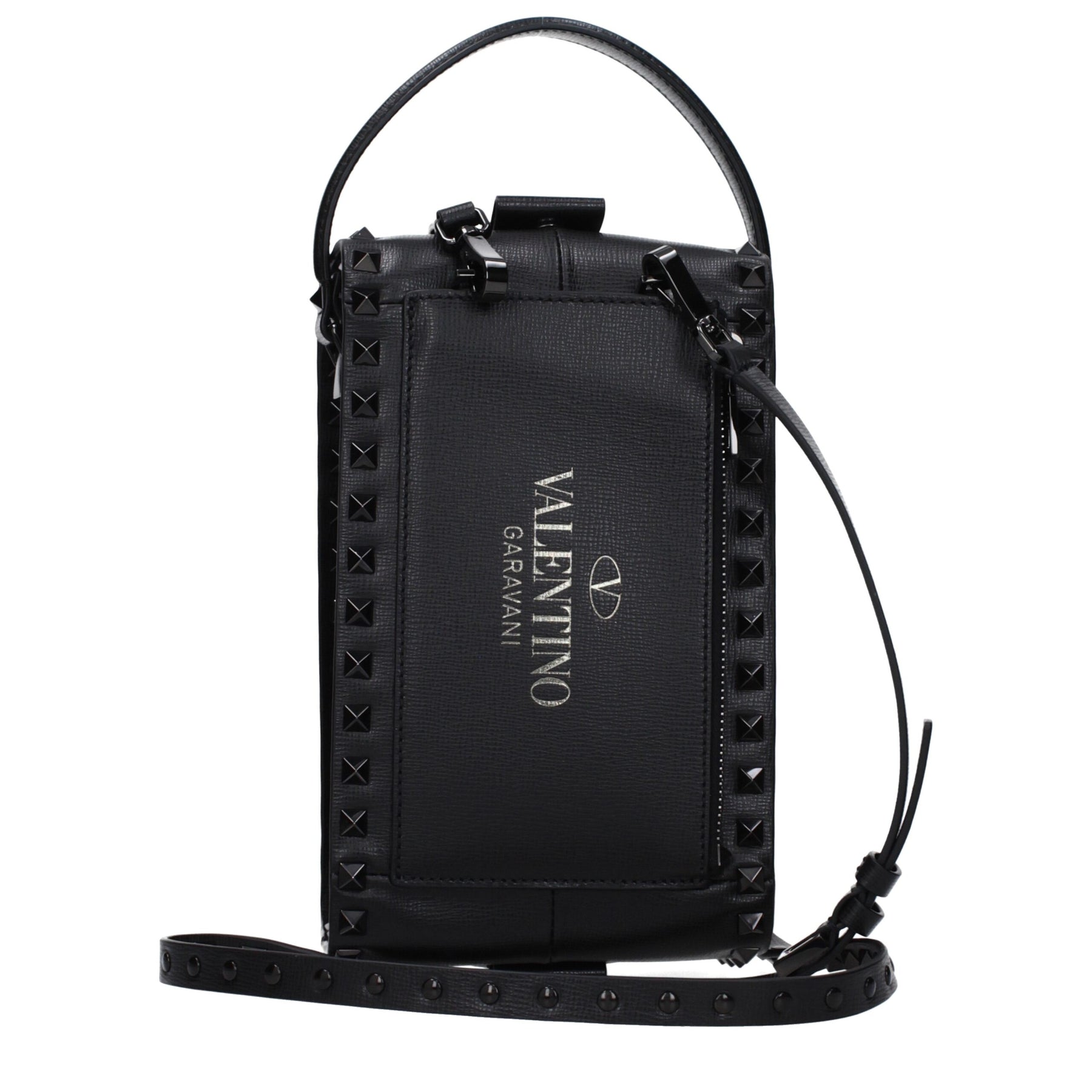 Valentino Garavani Black Leather Clutch Bag | Regal Royce