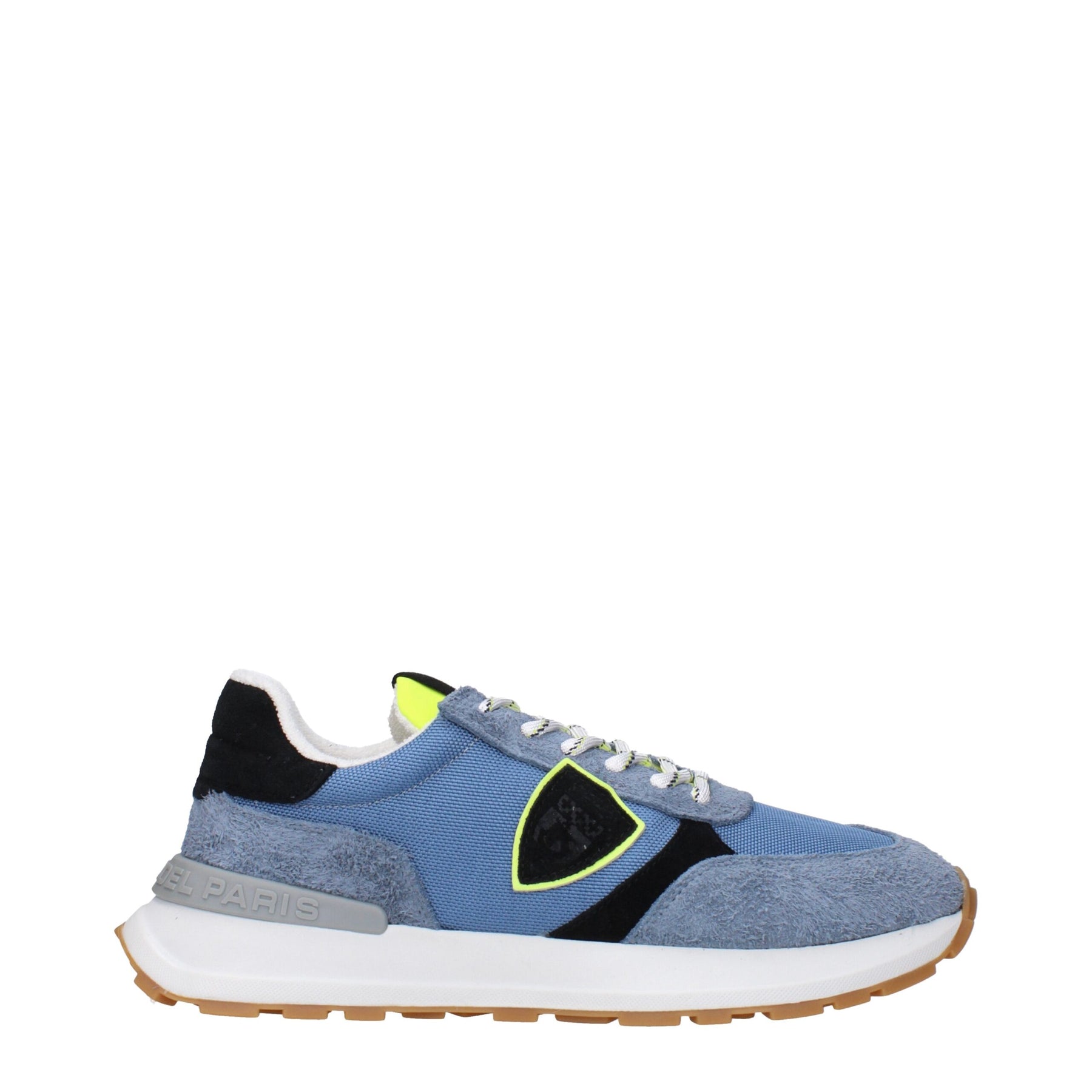 Philippe Model Blue Fabric Athletic Sneakers | Regal Royce