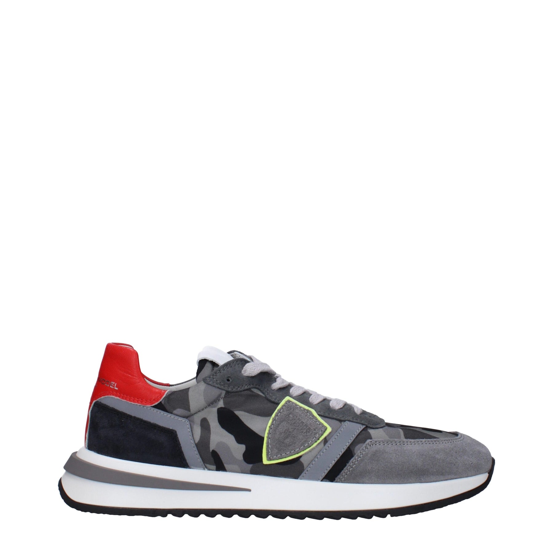 Philippe Model Gray Fabric Sneakers | Regal Royce