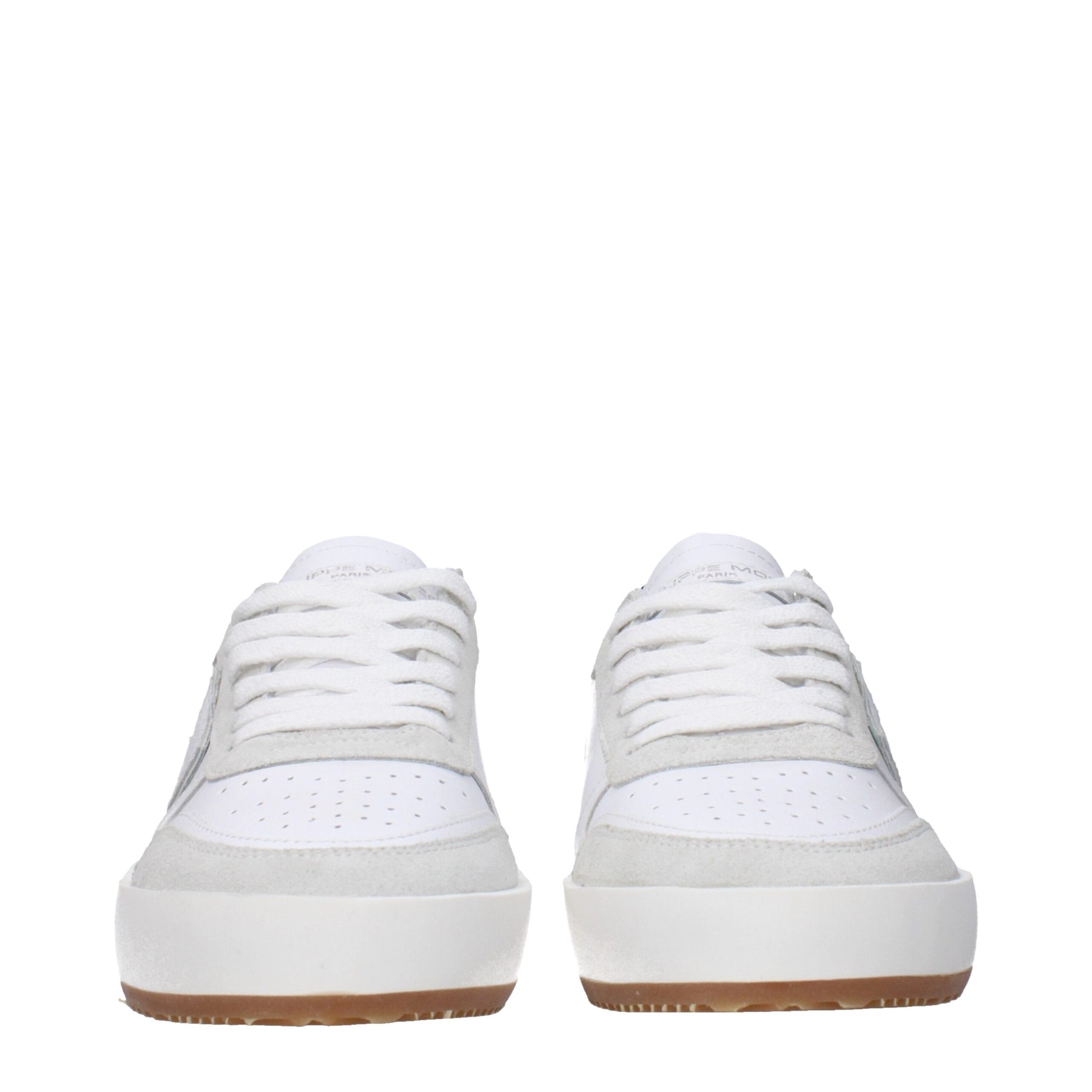Philippe Model White Leather Low Top Sneakers | Regal Royce
