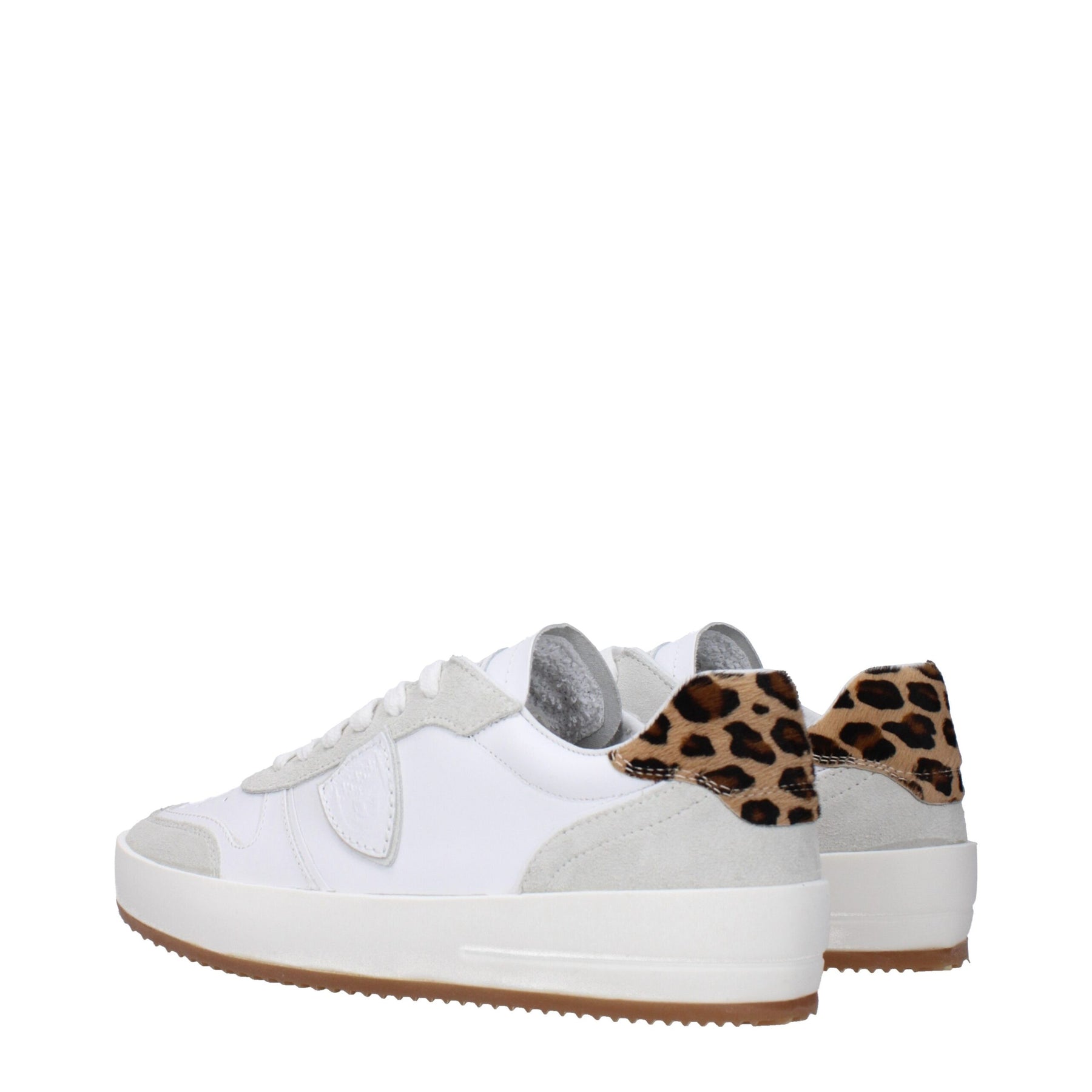 Philippe Model White Leather Low Top Sneakers | Regal Royce
