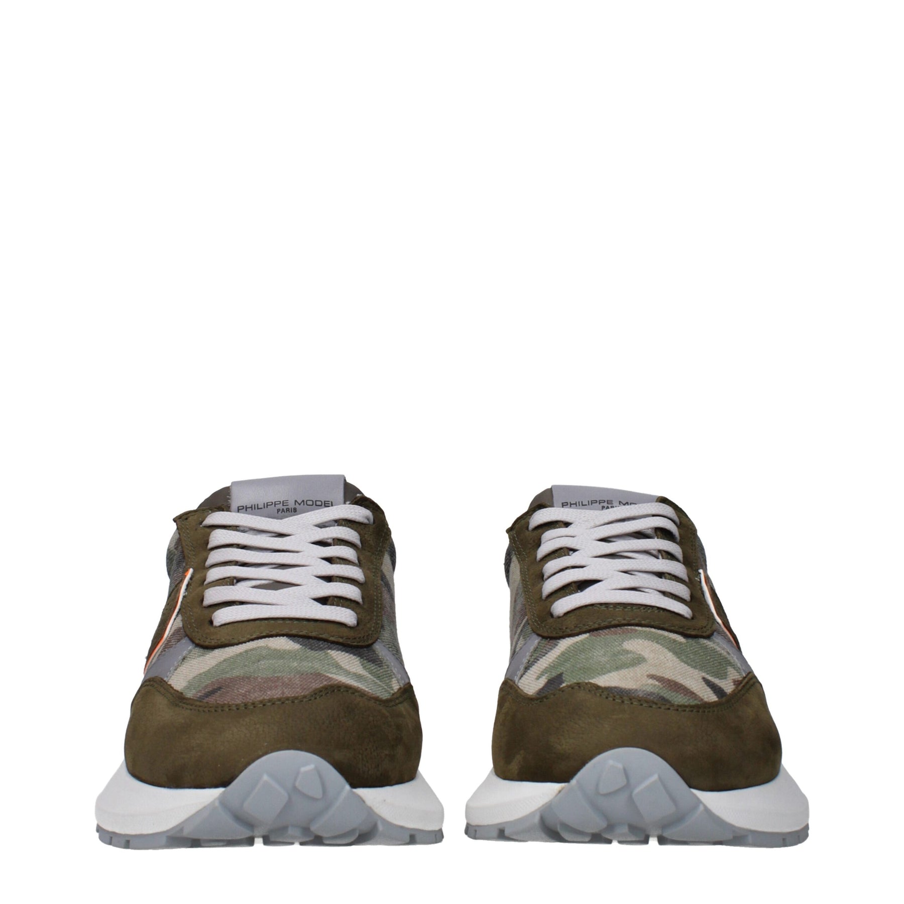 Philippe Model Green Fabric Athletic Sneakers | Regal Royce