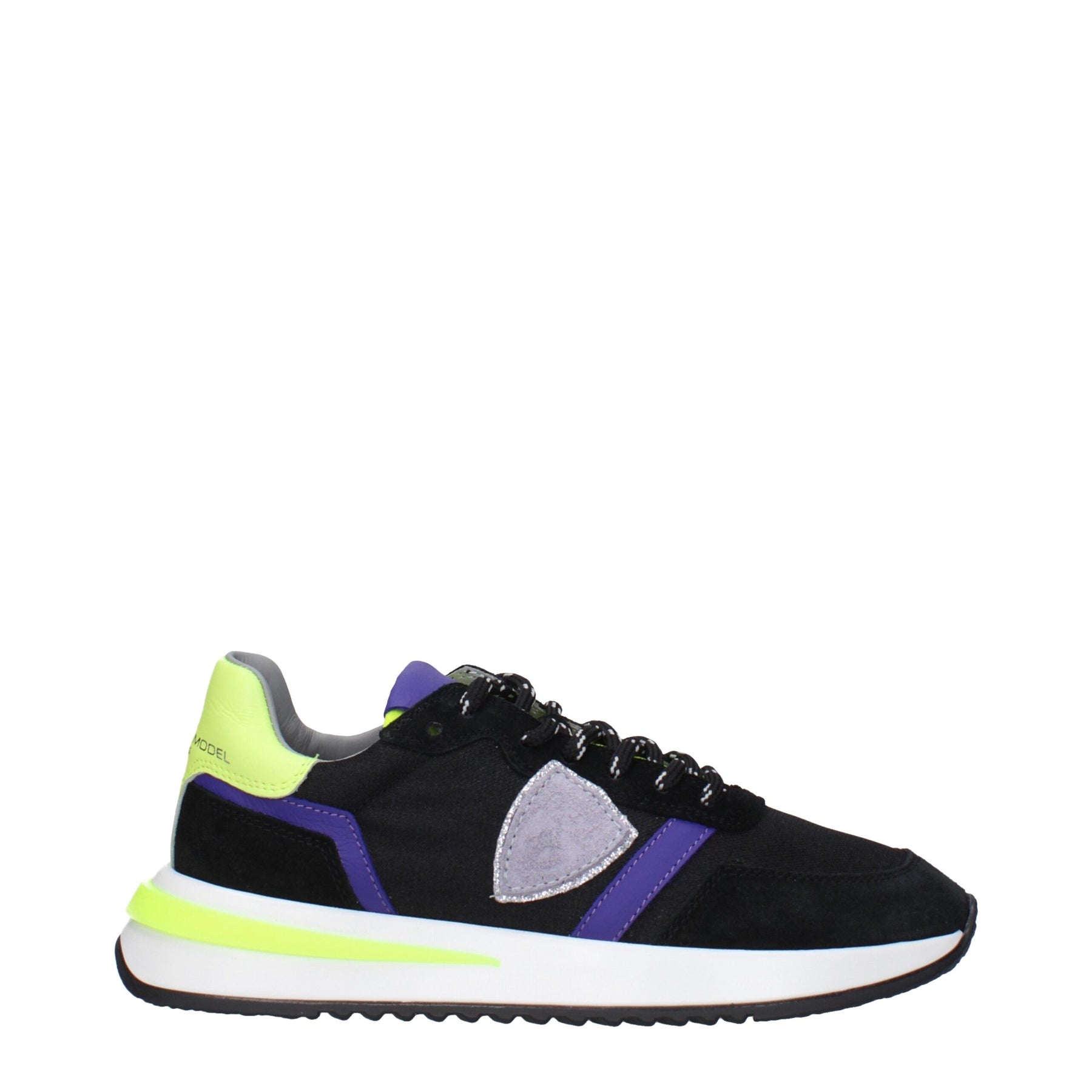 Philippe Model Black Fabric Athletic Sneakers | Regal Royce