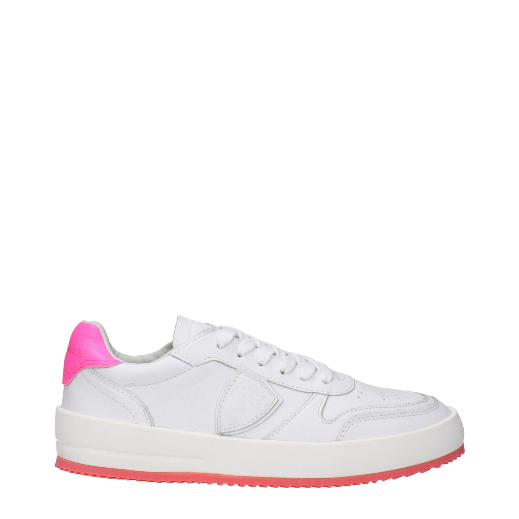 Philippe Model White Leather Sneakers | Regal Royce