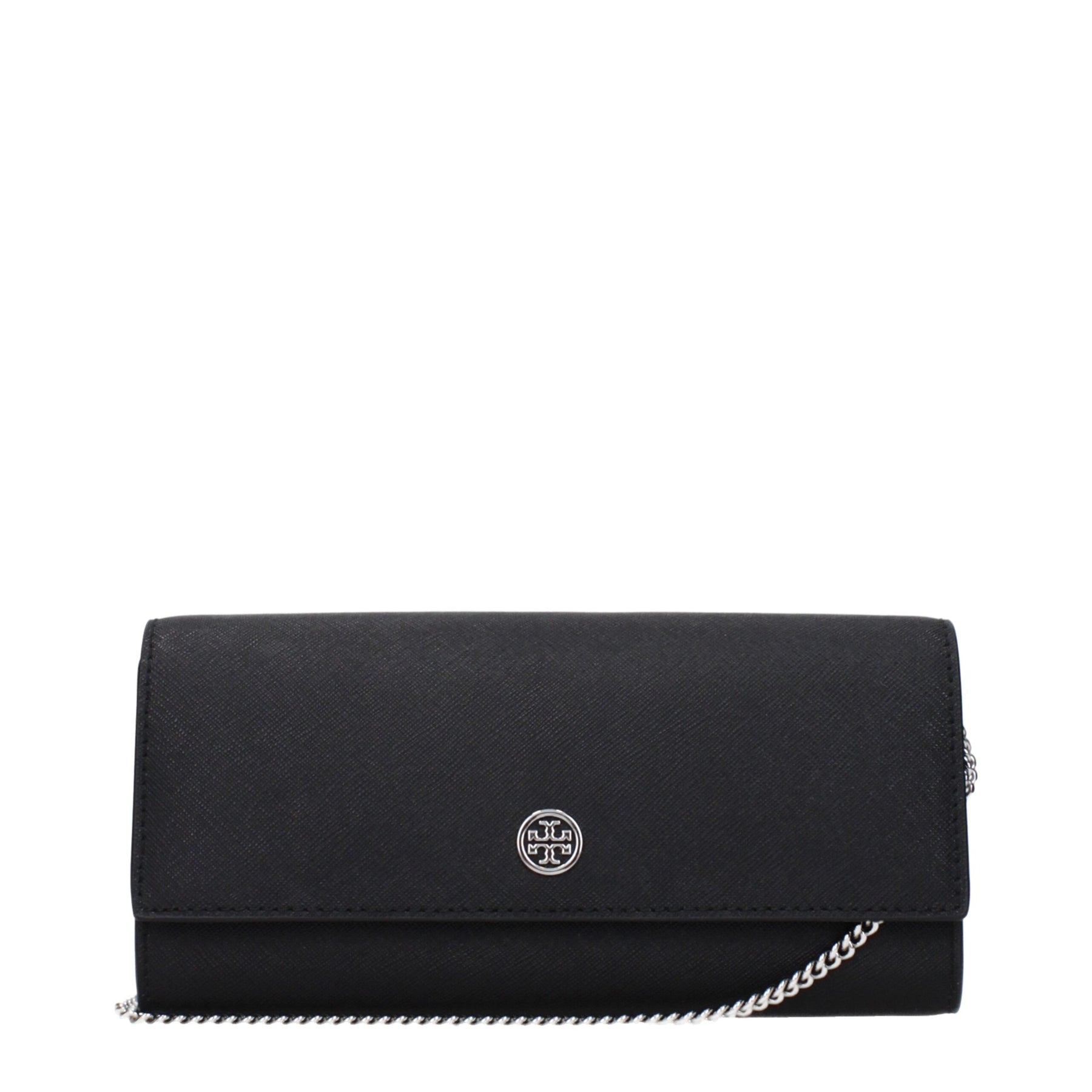Tory Burch Black Leather Clutch Bag | Regal Royce
