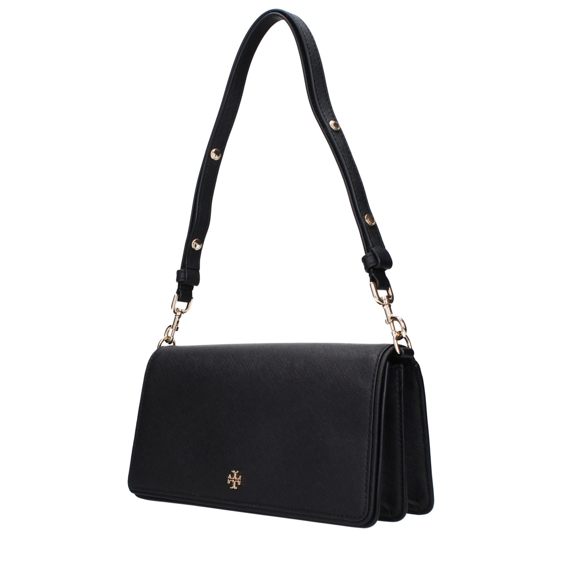 Tory Burch Black Leather Shoulder Bag | Regal Royce