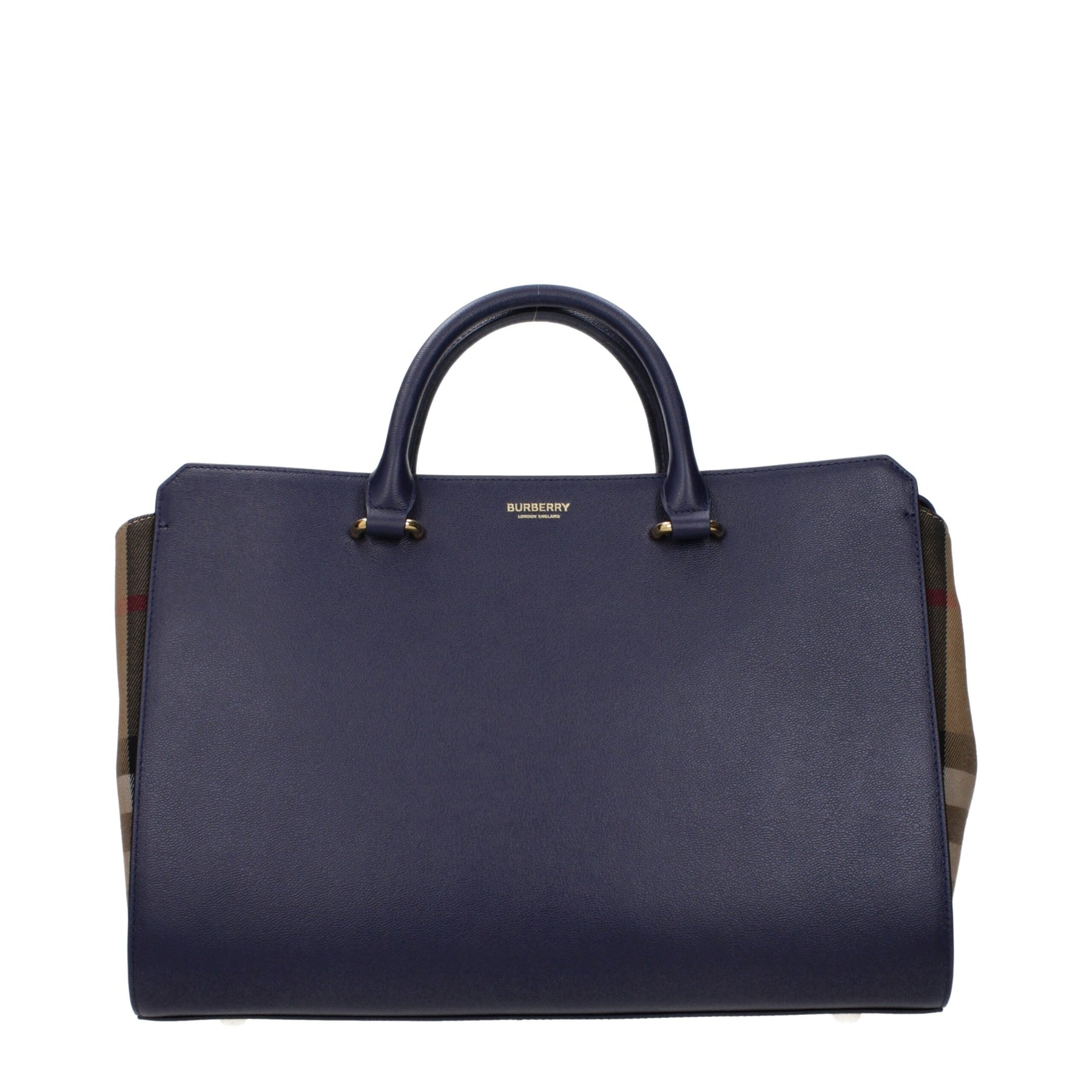 Burberry Blue Leather Handbag | Regal Royce