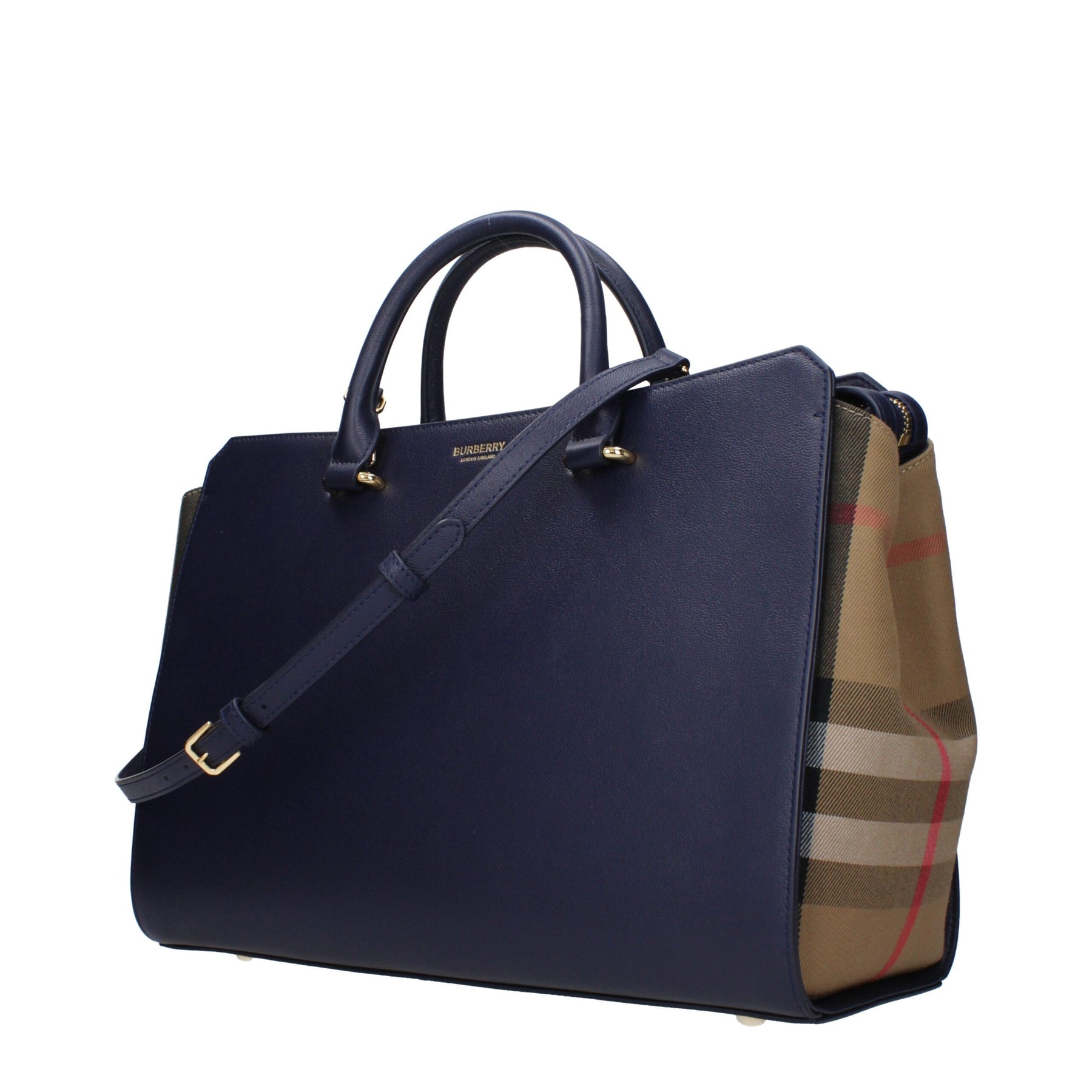 Burberry Blue Leather Handbag | Regal Royce