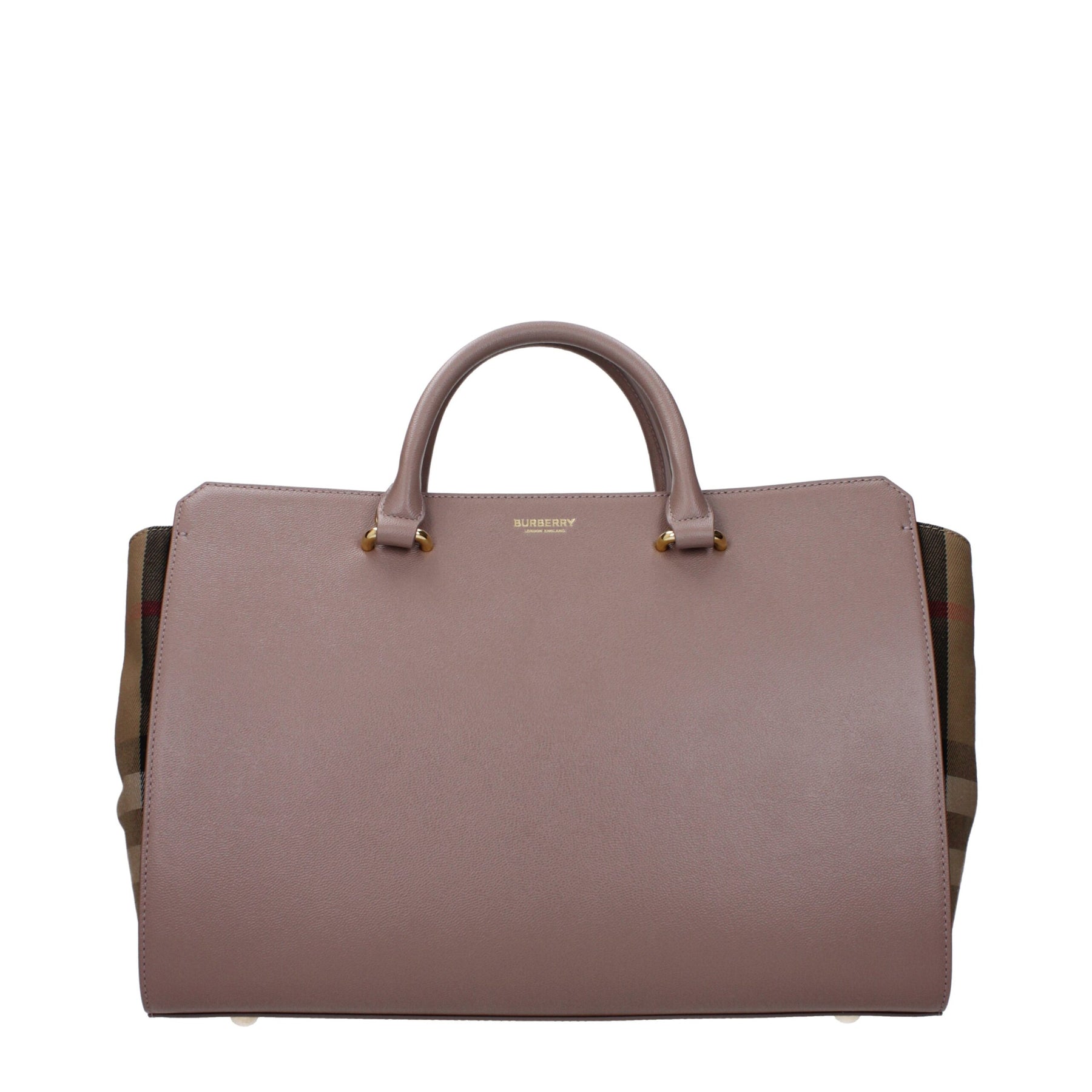 Burberry Gray Leather Handbag | Regal Royce