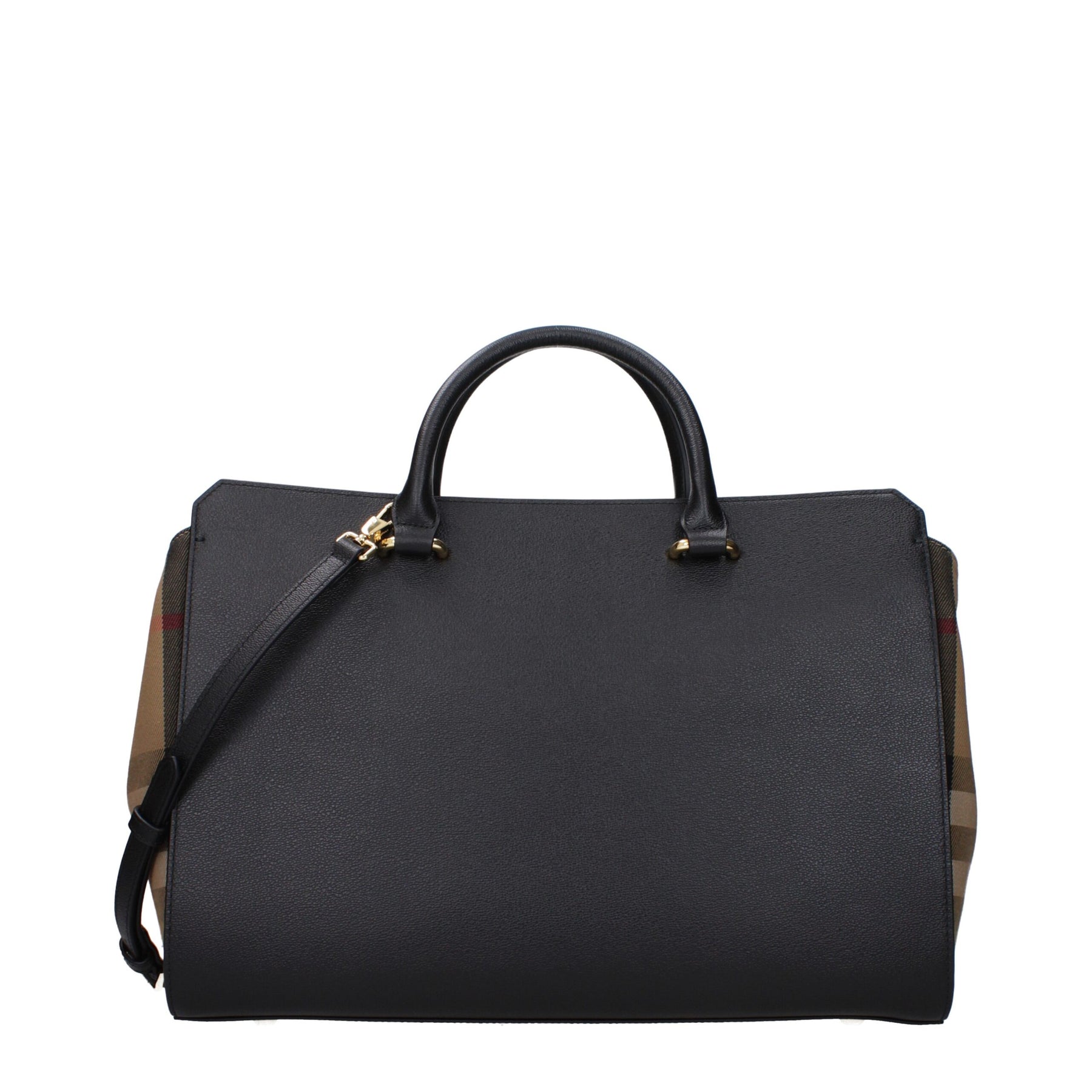 Burberry Black Leather Handbag | Regal Royce