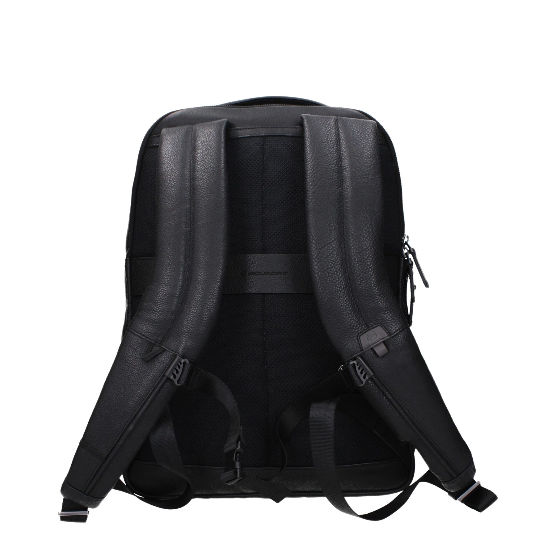Piquadro Black Leather Backpack | Regal Royce