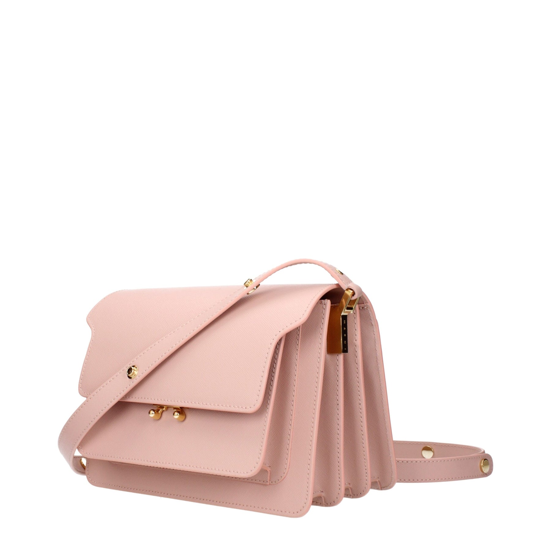 Marni Pink Leather Shoulder Bag | Regal Royce