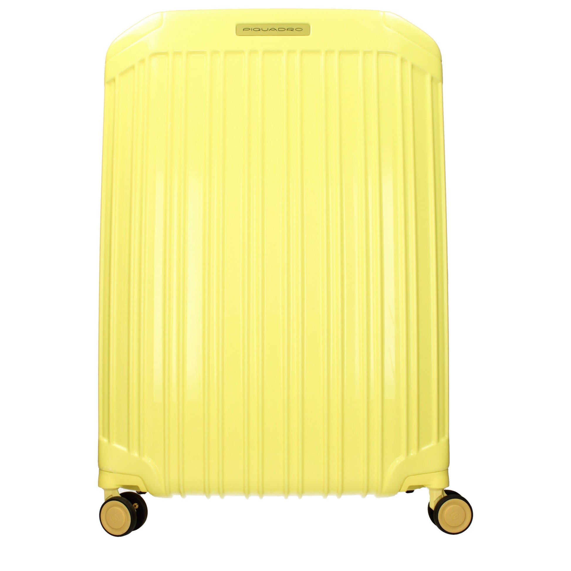 Piquadro Yellow Polycarbonate Luggage And Travel