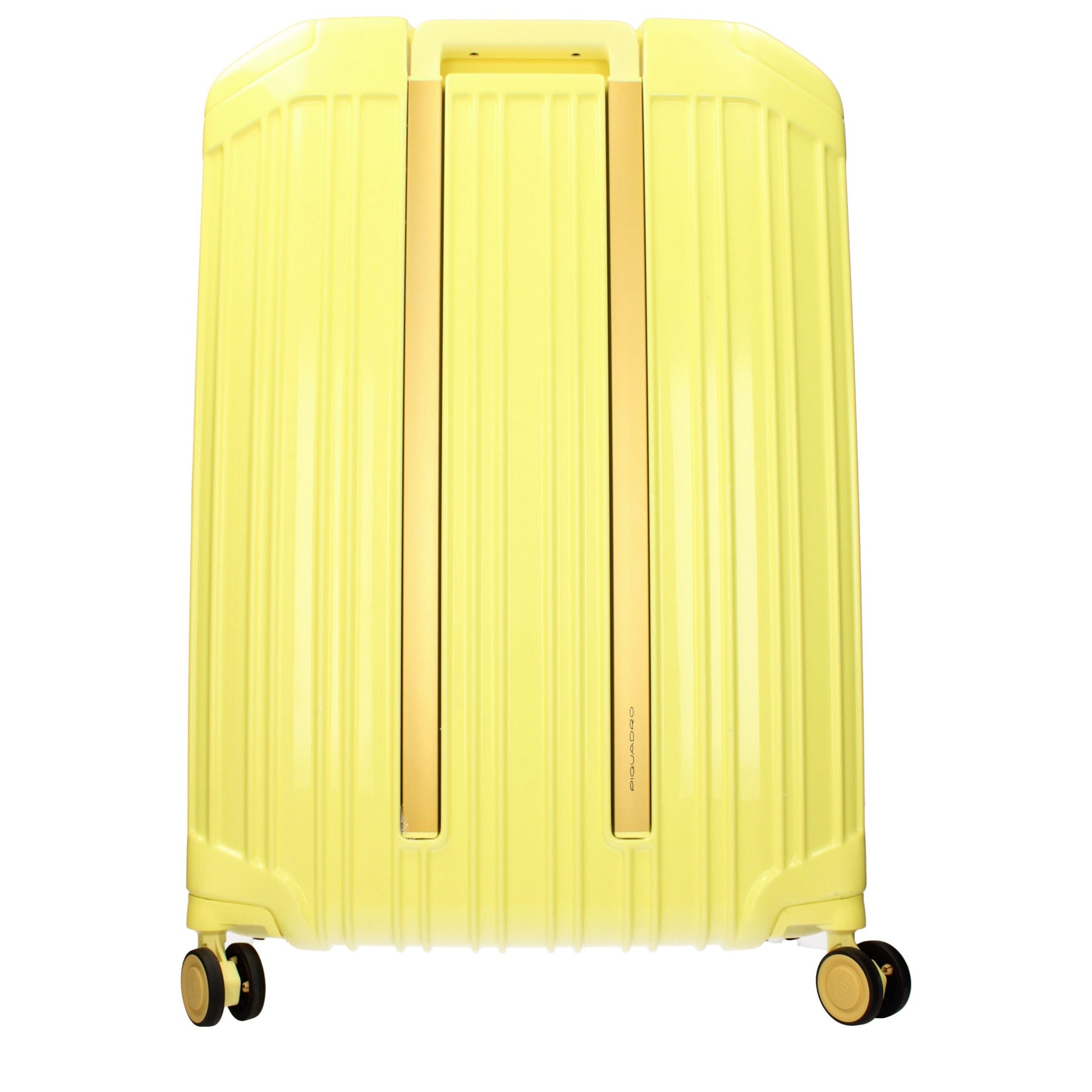Piquadro Yellow Polycarbonate Luggage And Travel