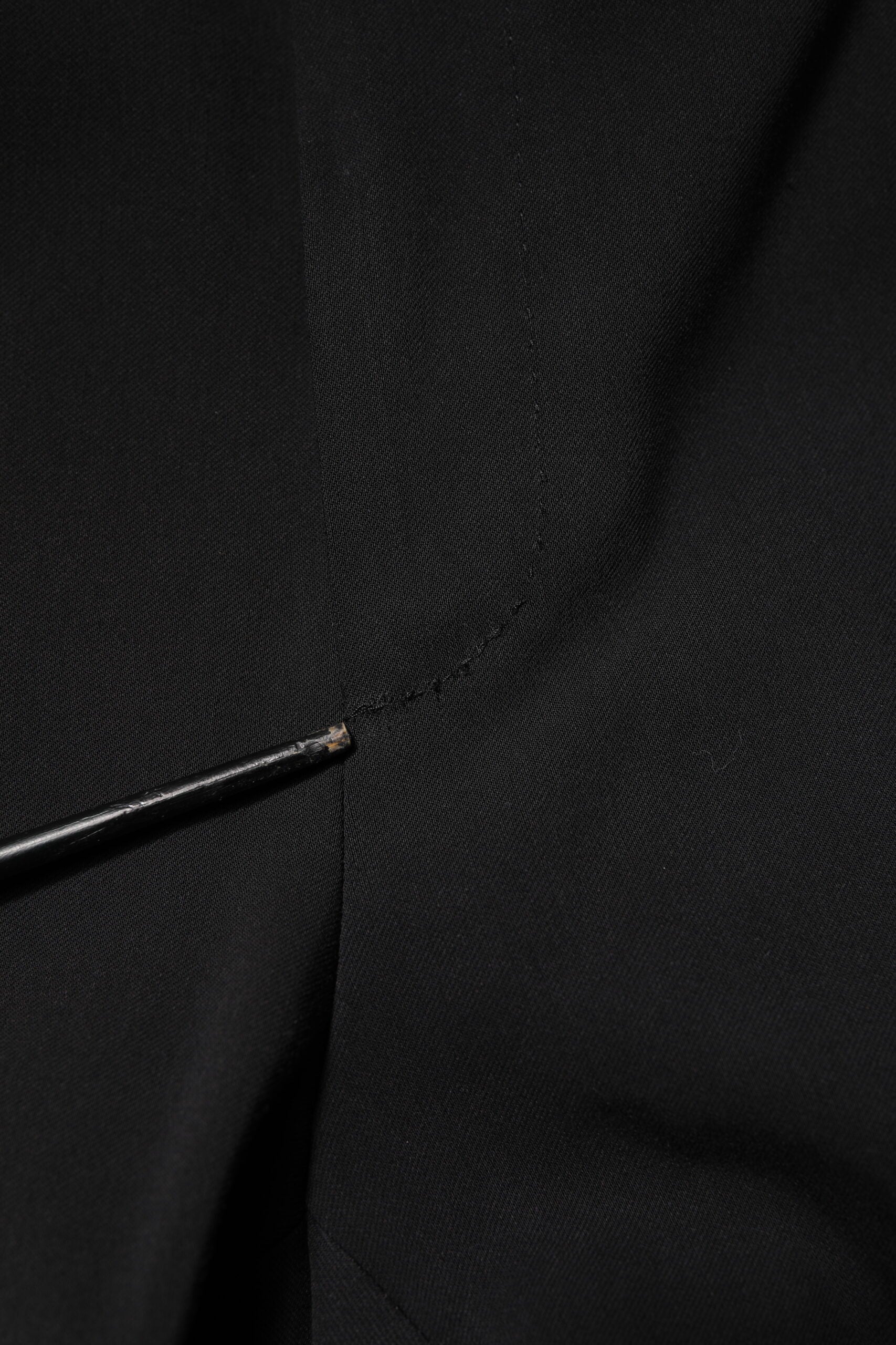 Dolce & Gabbana Black Cotton Single Breasted 2 Piece Suit | Regal Royce