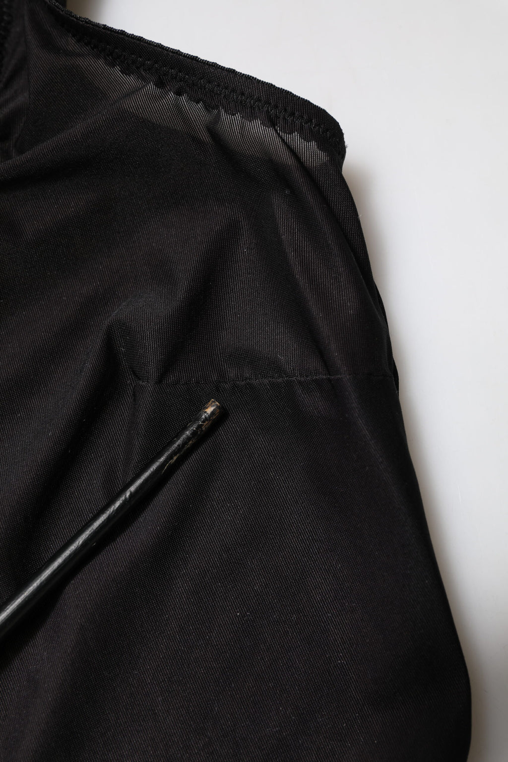 Dolce & Gabbana Black Nylon Sleeveless Round Neck Tank Top