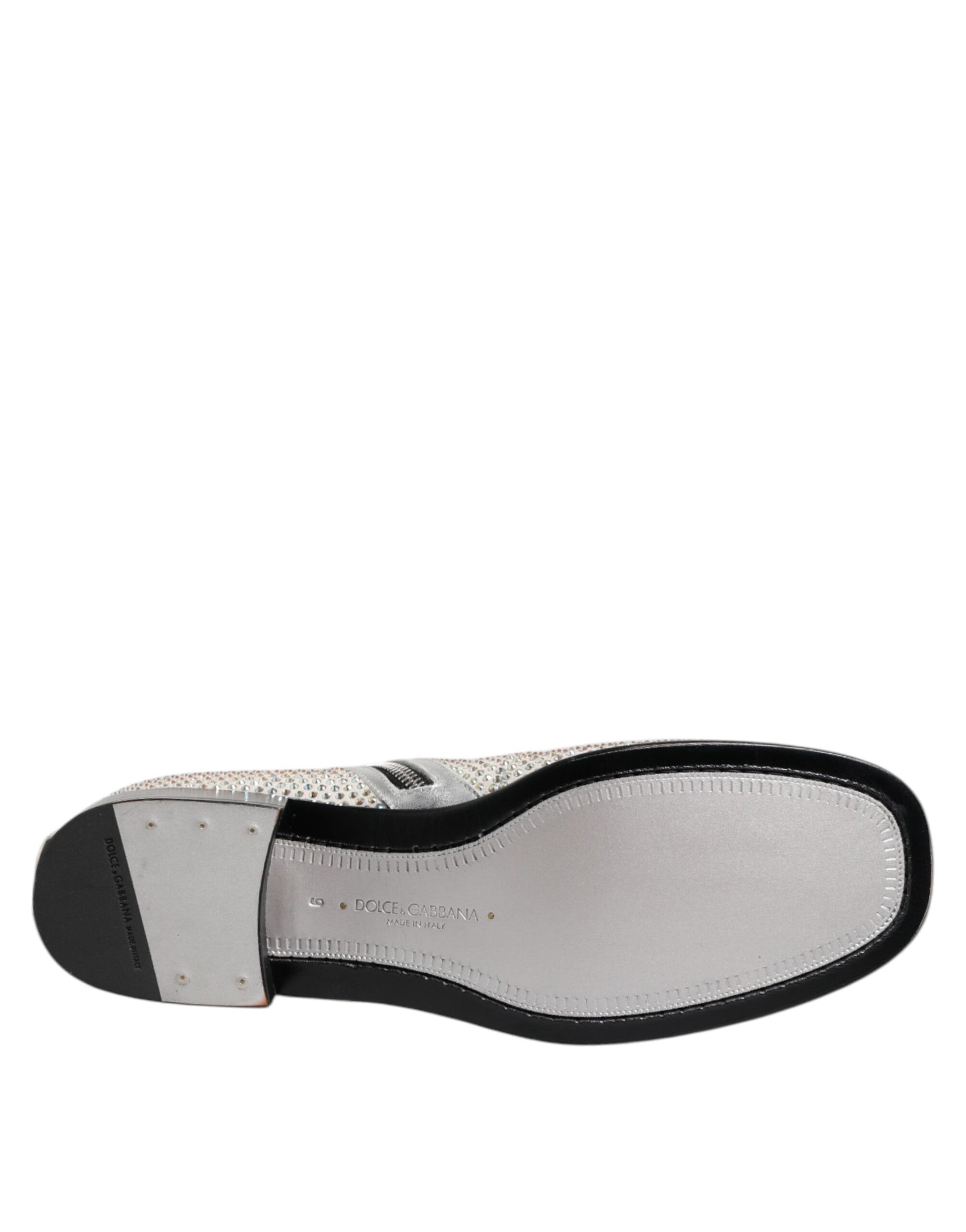 Dolce & Gabbana White Strass DG Logo Heels Ankle Boots Shoes | Regal Royce