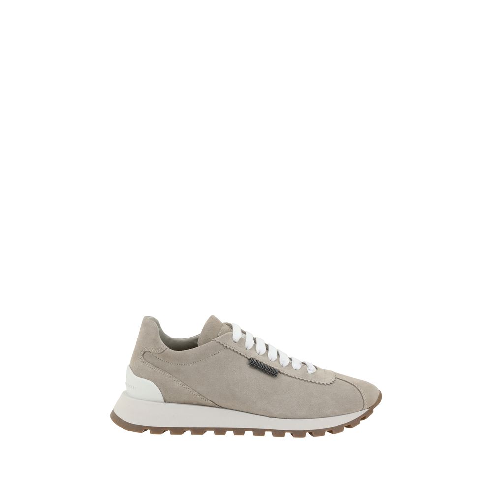 Brunello Cucinelli Beige Rubber Sneakers | Regal Royce