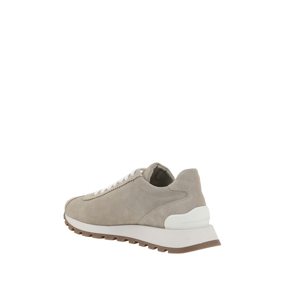Brunello Cucinelli Beige Rubber Sneakers | Regal Royce