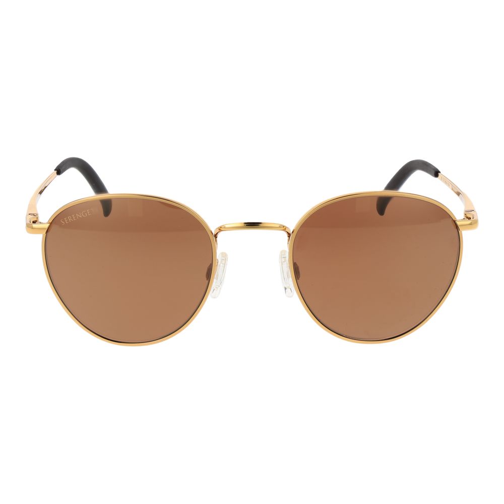 Serengeti Gold Metal Sunglasses | Regal Royce