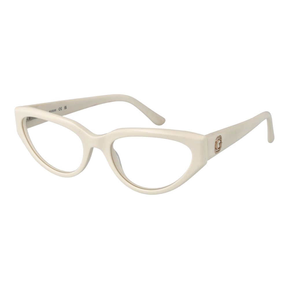 Guess White Acetate Glasses (Frames) | Regal Royce