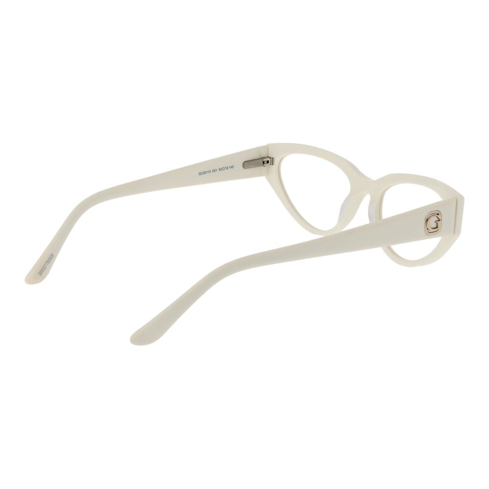 Guess White Acetate Glasses (Frames) | Regal Royce