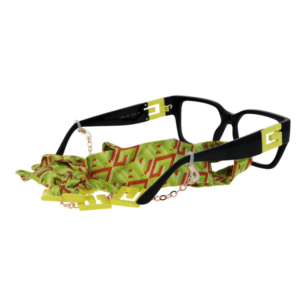 Guess Black Stainless Steel Glasses (Frames) | Regal Royce