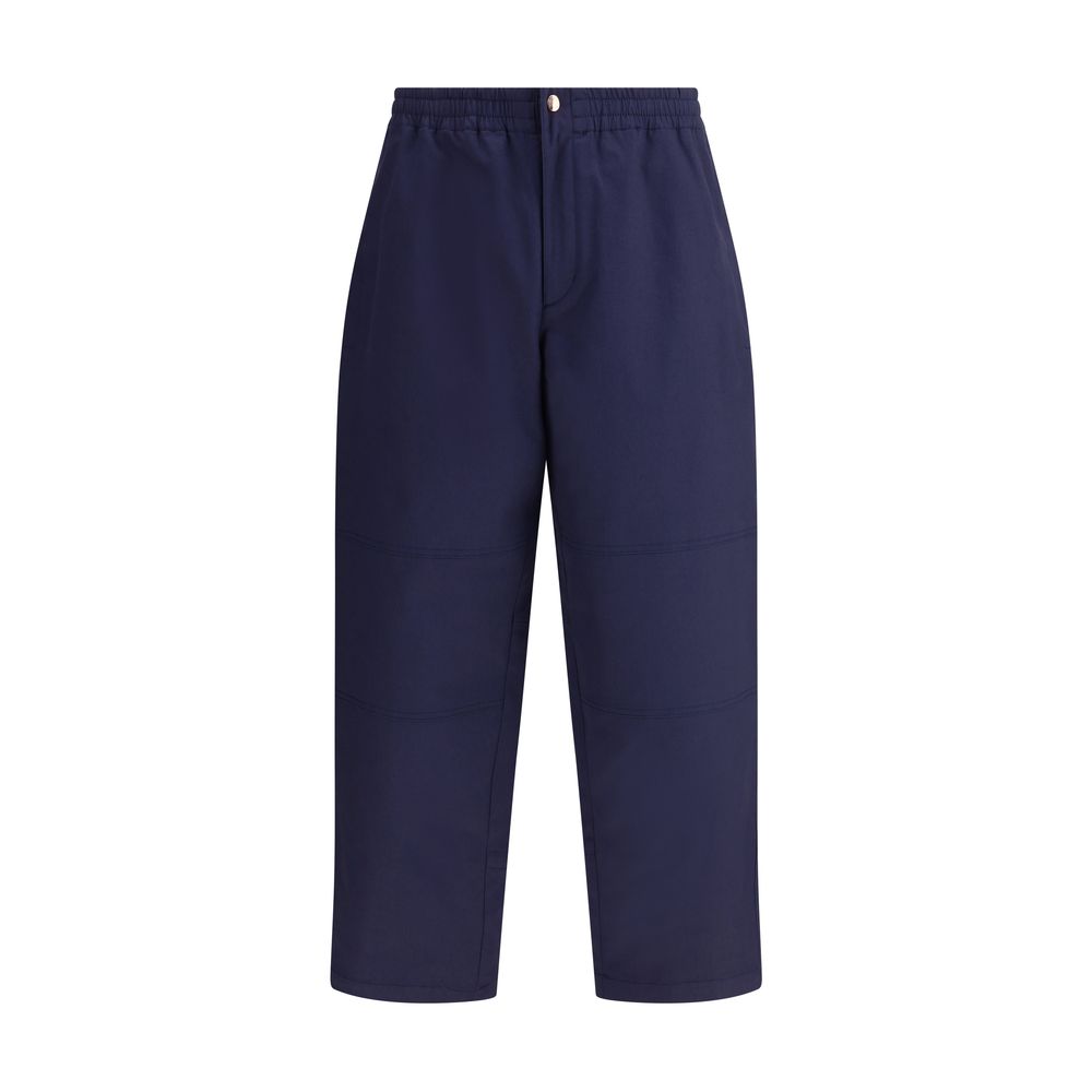 Moncler x Donald Glover Blue Cotton Casual Pants | Regal Royce