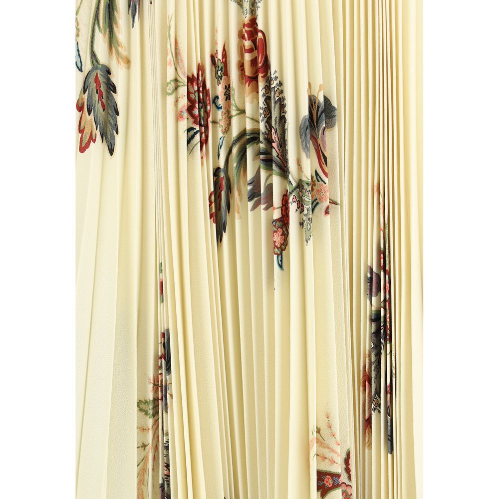 Etro Bicolor Polyester Midi Skirt | Regal Royce