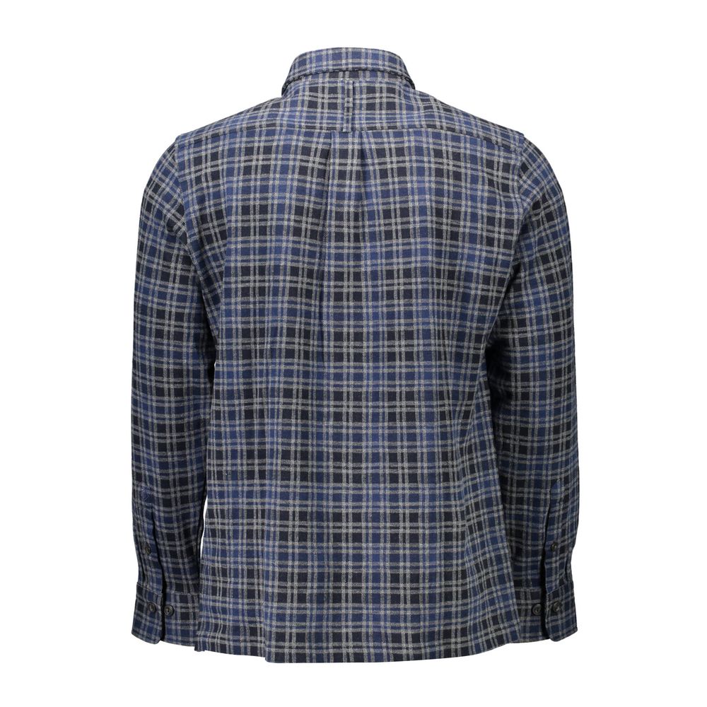 Gant Blu Cotton Mens Shirt | Regal Royce
