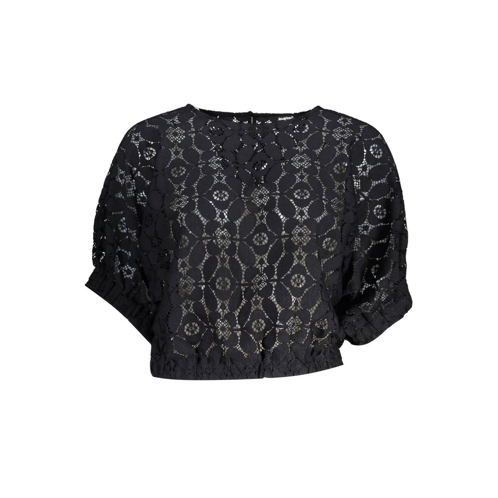 Desigual Black Polyester Women's Blouse | Regal Royce