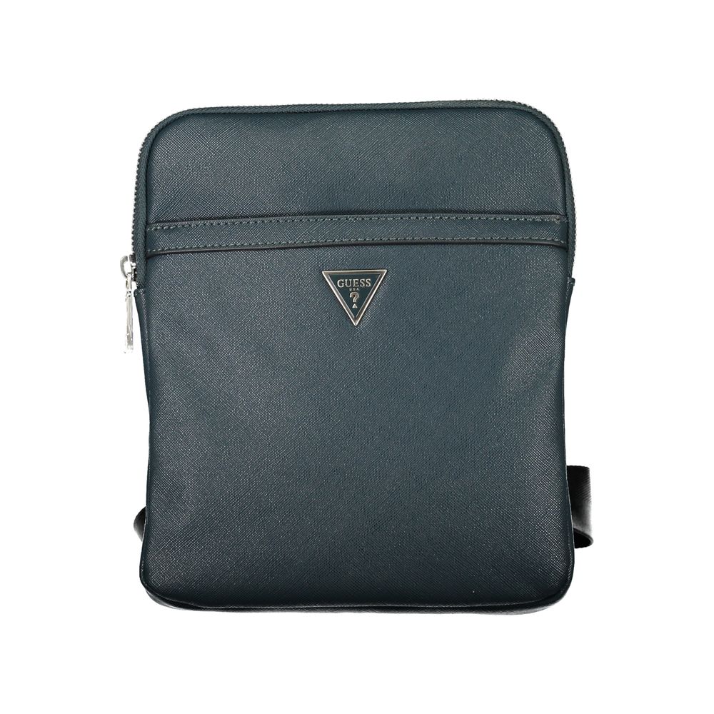 Guess Jeans Verde Polyurethane Men Shoulder Bag | Regal Royce