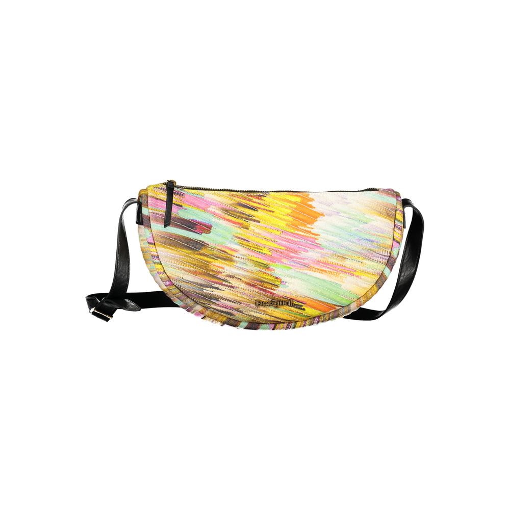 Desigual Giallo Polyester Woman Shoulder Bag | Regal Royce