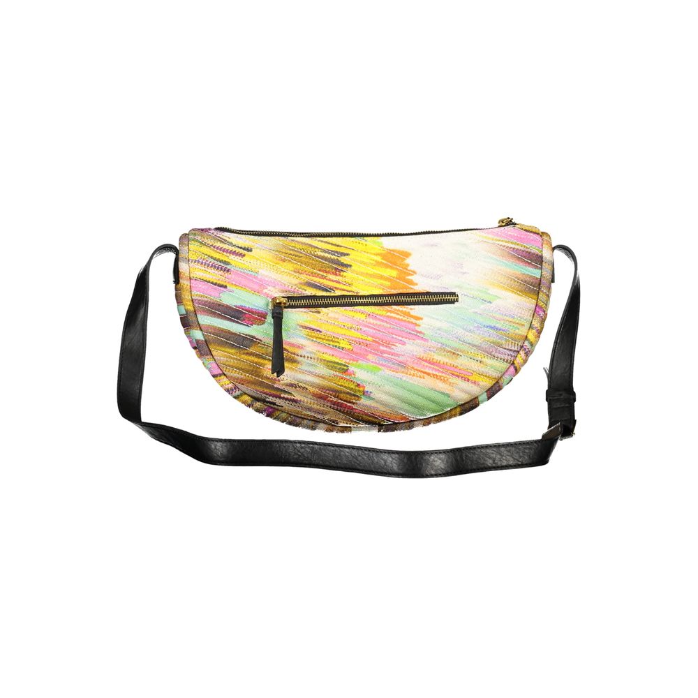 Desigual Giallo Polyester Woman Shoulder Bag | Regal Royce