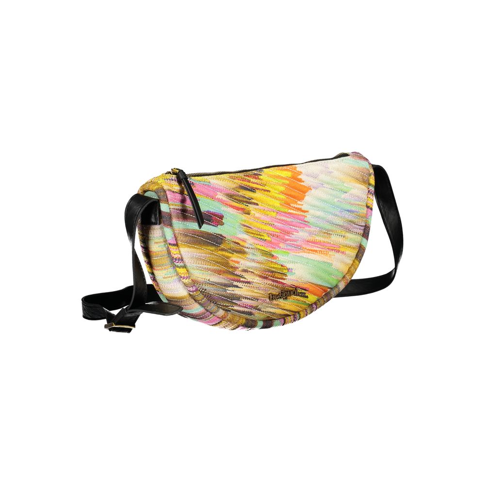 Desigual Giallo Polyester Woman Shoulder Bag | Regal Royce