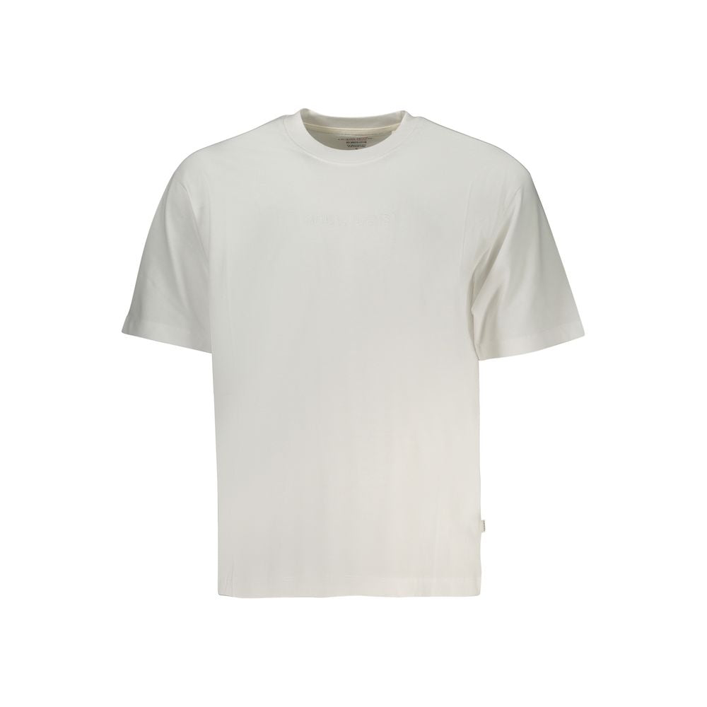 Guess Jeans Bianco Cotton Men's T-Shirt | Regal Royce