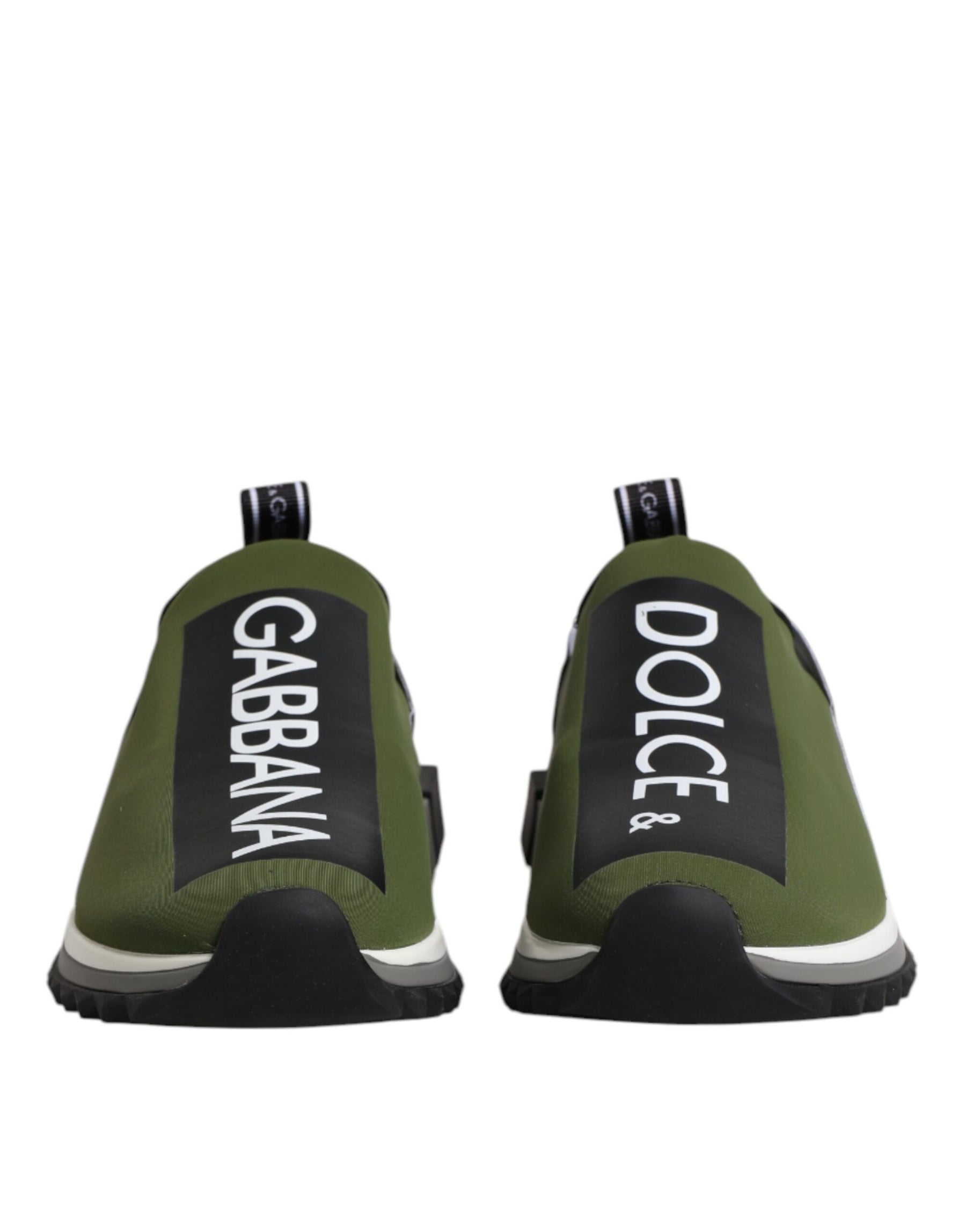 Dolce & Gabbana Green Logo Low Top Sorrento Men Sneakers Shoes | Regal Royce
