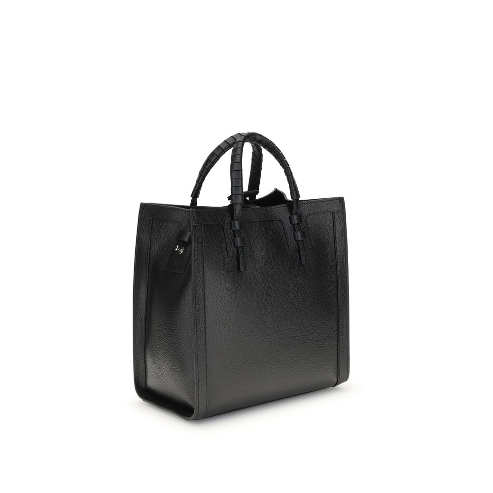 Casadei Black Calf Leather Bos Taurus Shoulder Bag | Regal Royce