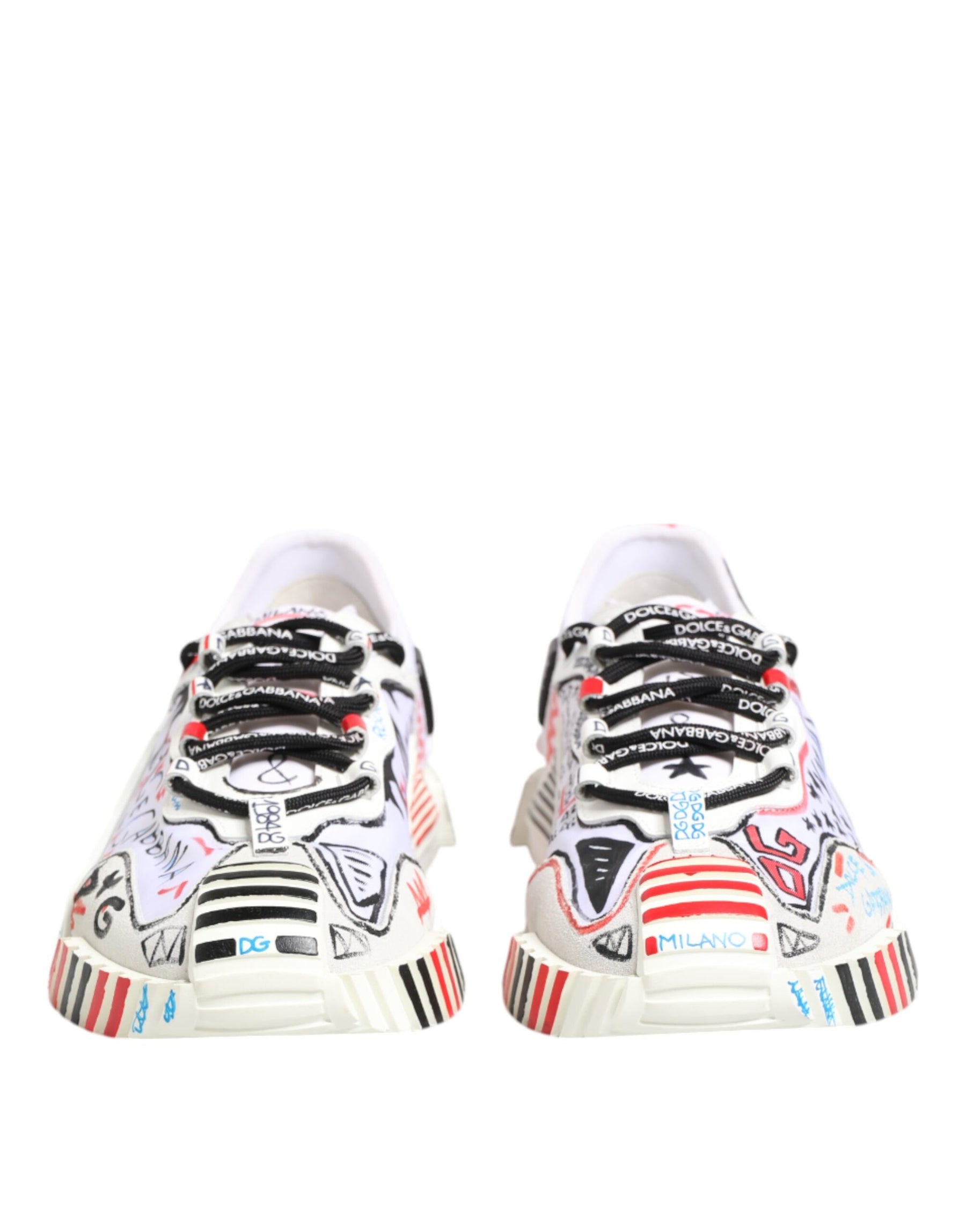 Dolce & Gabbana Multicolor Low Top NS1 Men Sneakers Shoes | Regal Royce