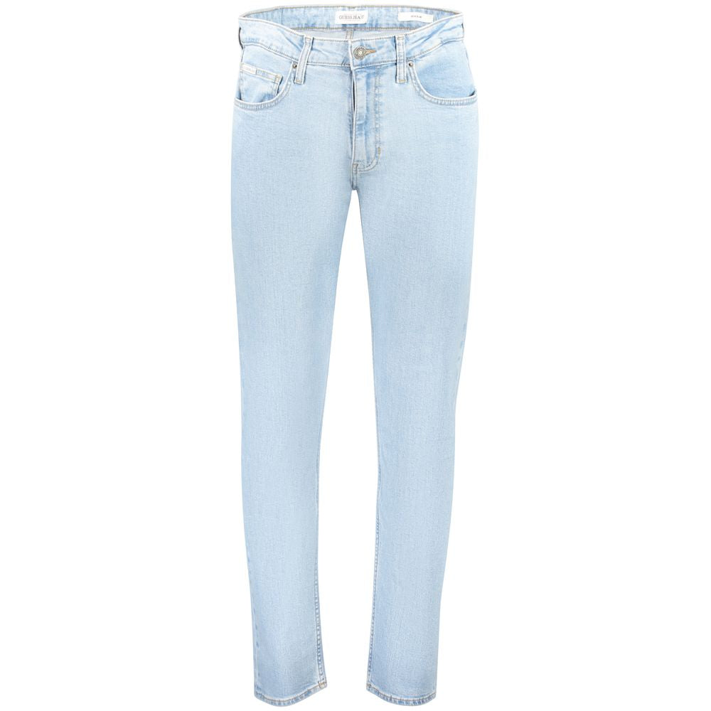 Guess Jeans Azzurro Cotton Men's Jeans | Regal Royce