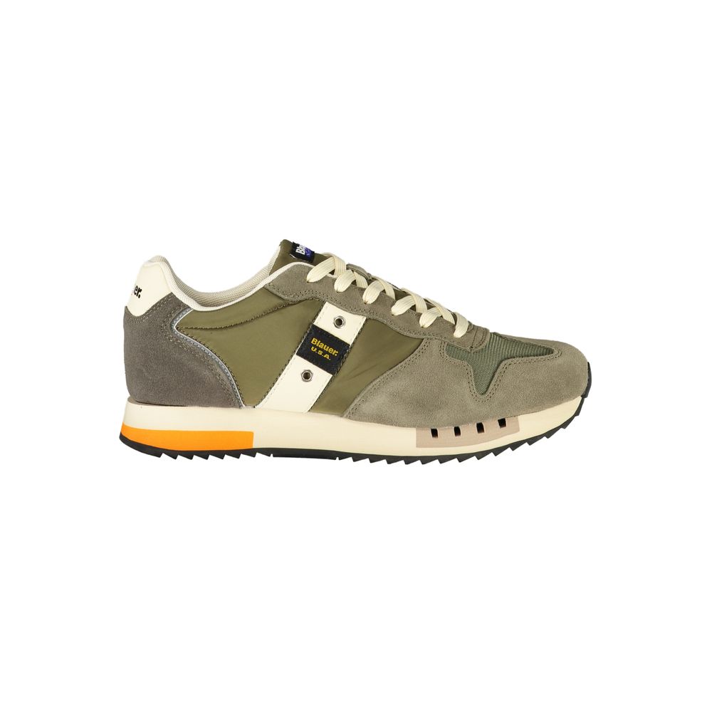 Blauer Verde Poliuretano Uomo Sneaker | Regal Royce