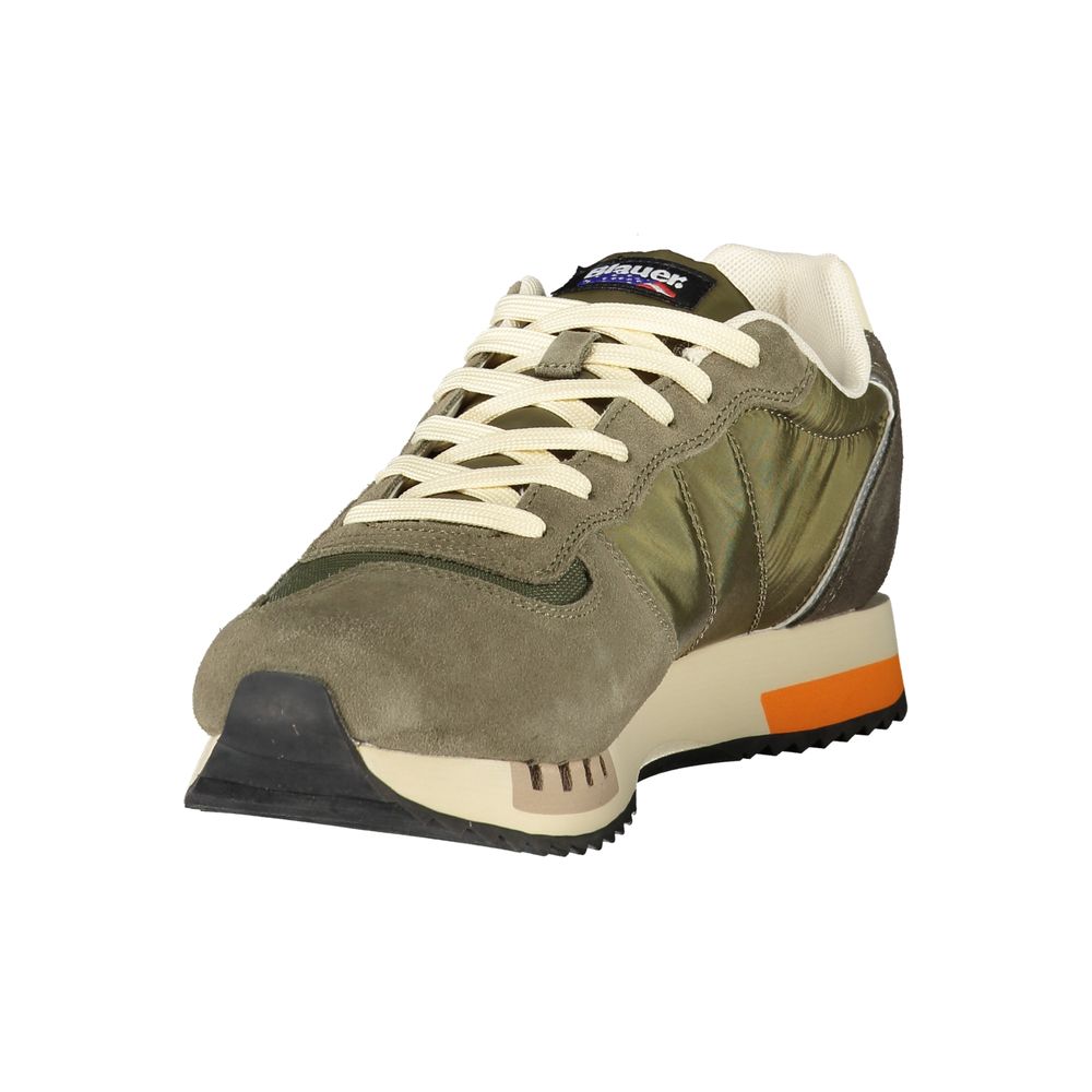 Blauer Verde Poliuretano Uomo Sneaker | Regal Royce