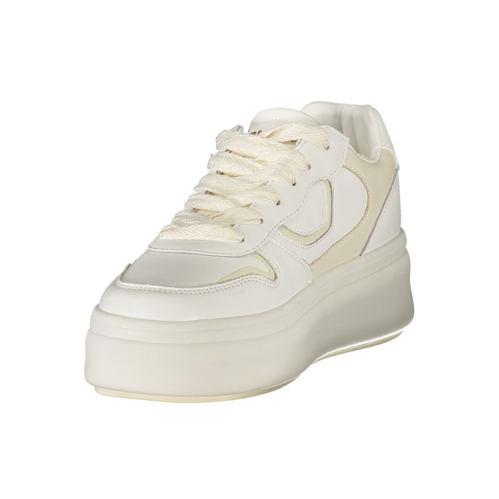 Blauer Bianco Poliuretano Donna Sneaker | Regal Royce