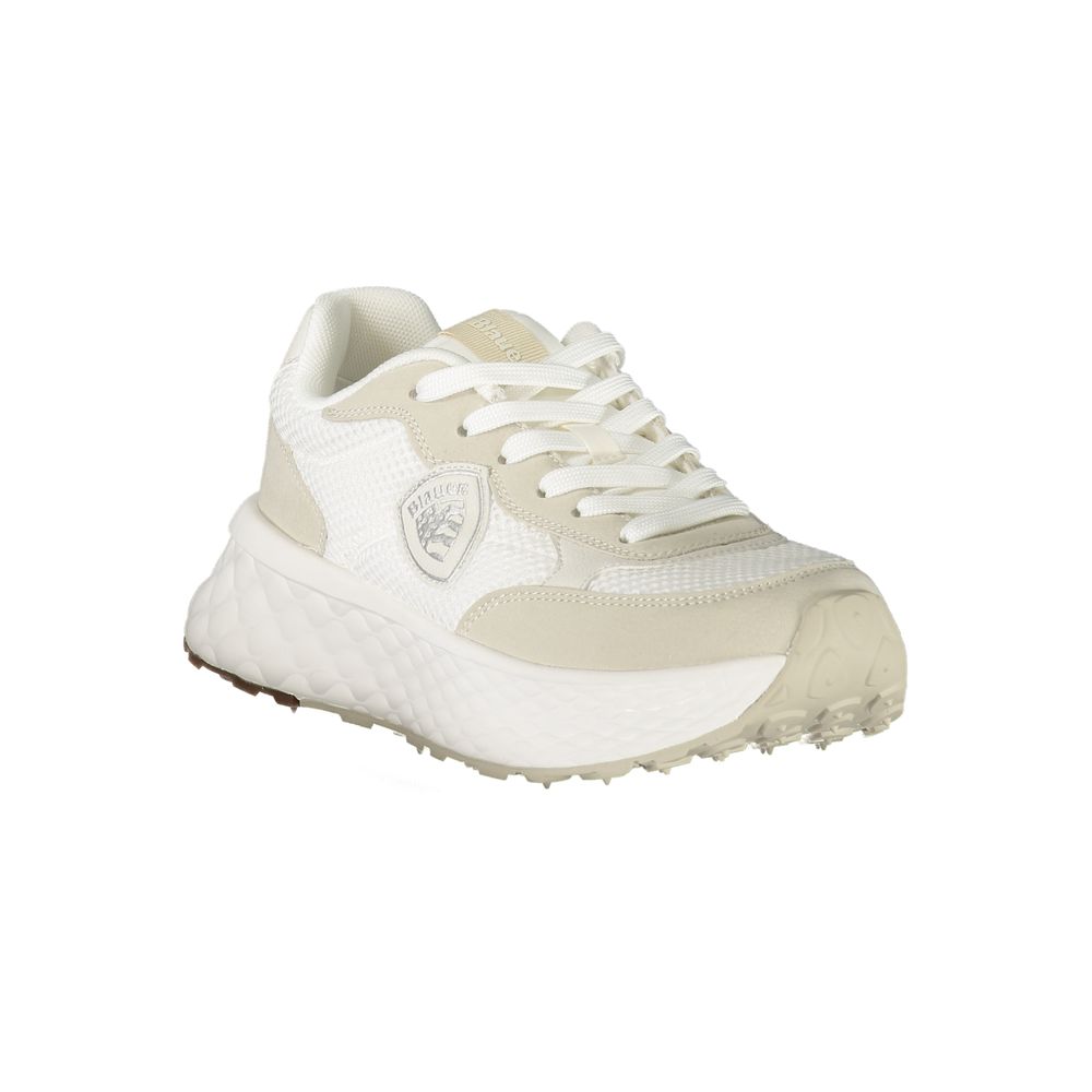Blauer Bianco Polyurethane Women Sneaker | Regal Royce