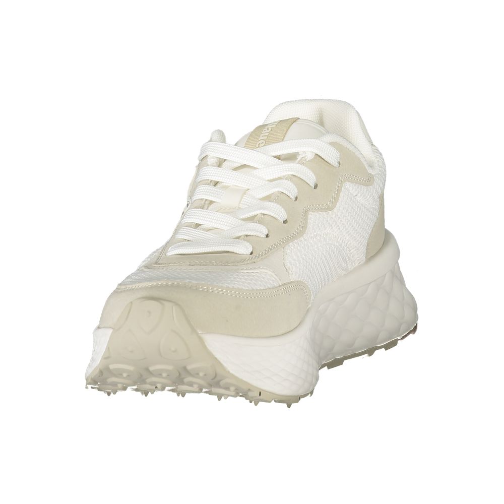 Blauer White Polyurethane Women Sneaker | Regal Royce